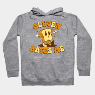 Gluten Hates Me Hoodie